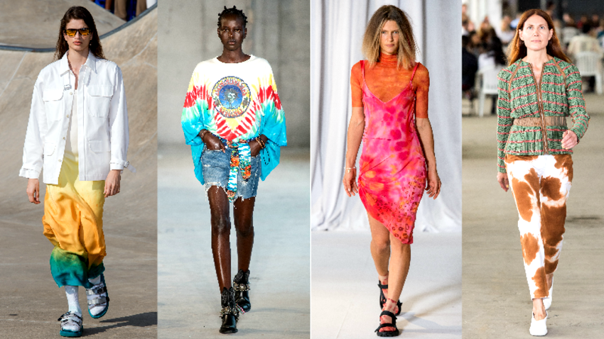 Die-tye ρούχα: Η μεγαλύτερη τάση των '90s απογειώνεται από την Prada και τη Stella McCartney